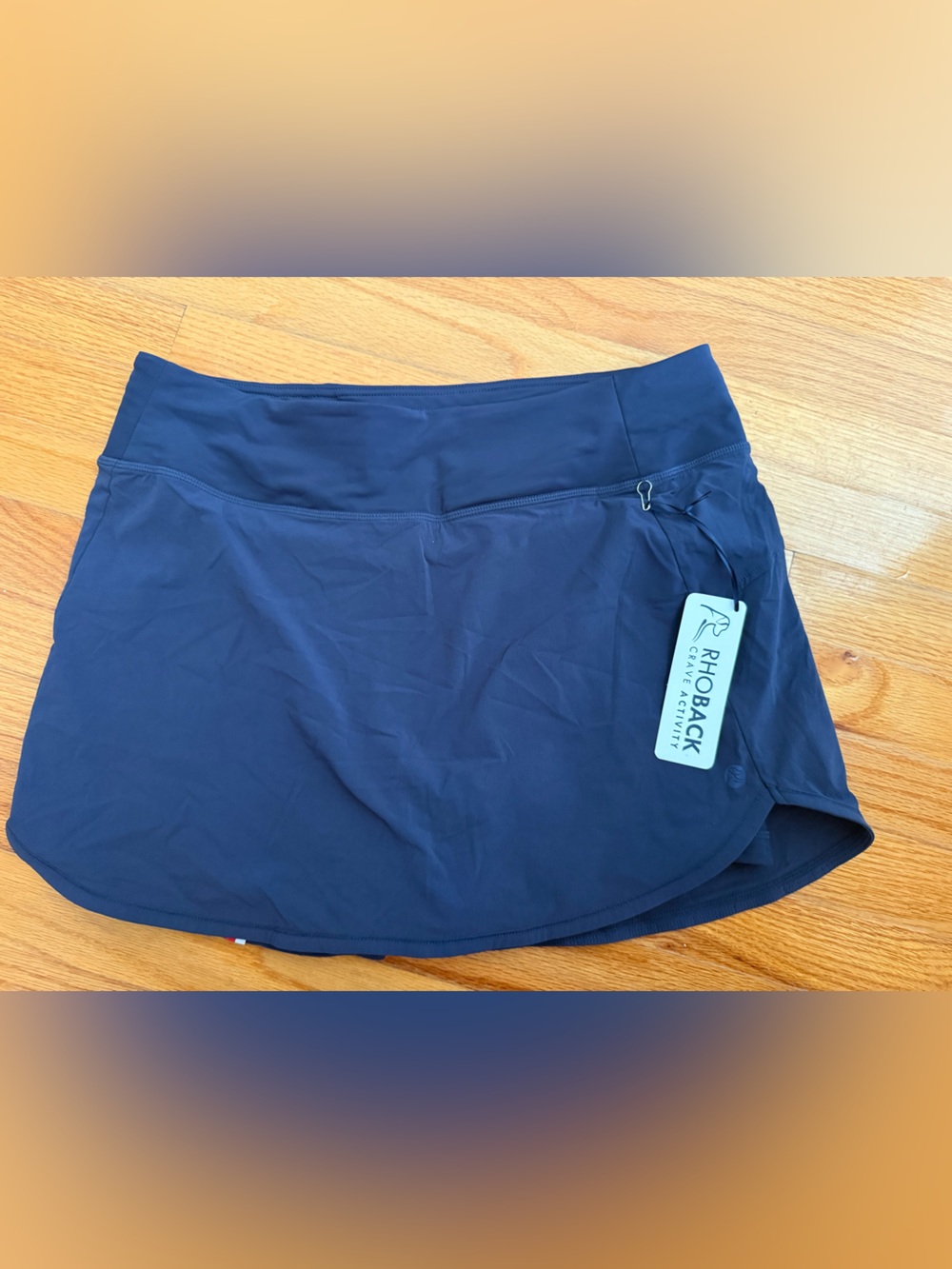 Rhoback Navy Performance Skort